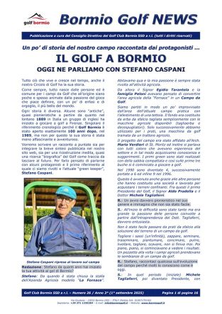 Bormio Golf News
